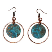 Patina Hoop Earrings