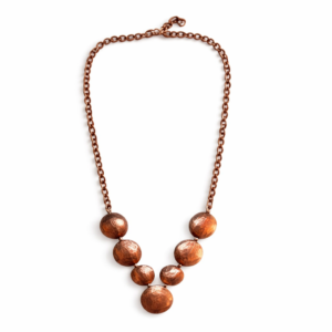 Patina Half Circle Necklace