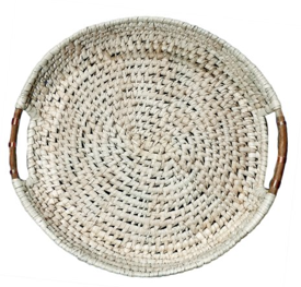 Copper Handle Palm Tray